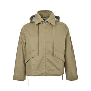 Loewe 25Fw Women's Khaki Trench Coat Jacket